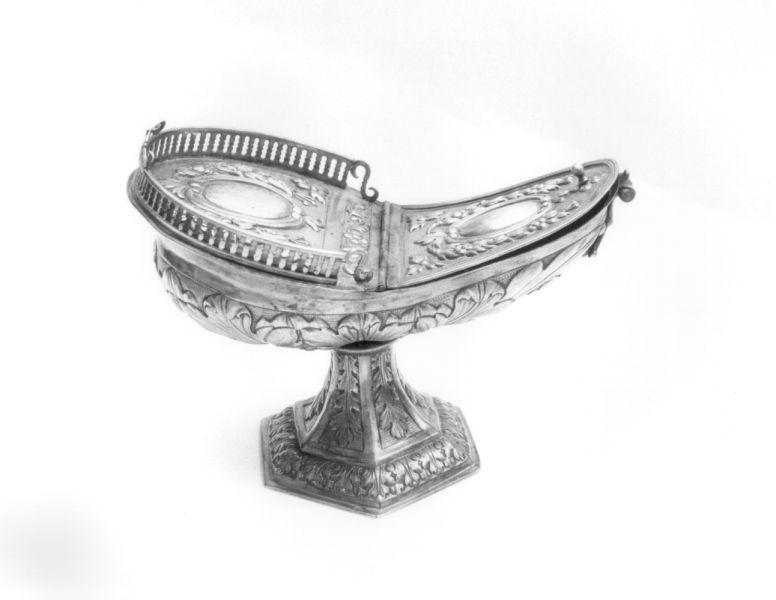 navicella portaincenso - a galeone di Pellegrini Antonio Maria (fine/inizio secc. XVIII/ XIX)