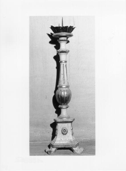 candeliere, serie - bottega toscana (sec. XIX)