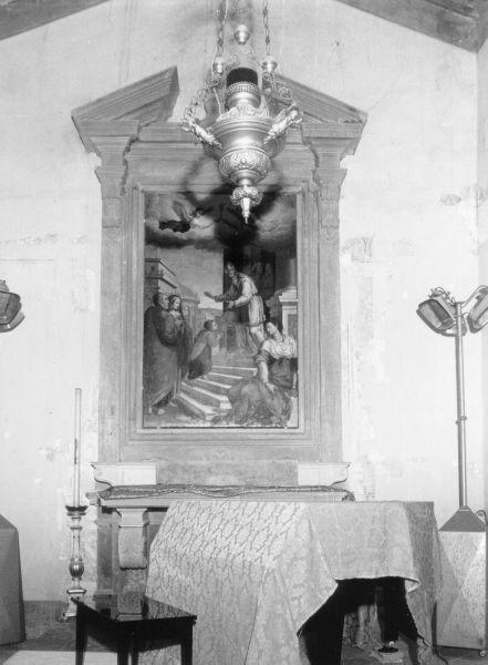 altare - a edicola, opera isolata - bottega toscana (sec. XIX)