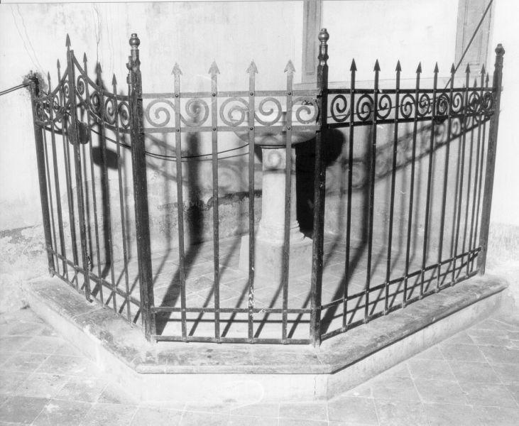 cancellata, opera isolata - bottega toscana (inizio sec. XX)