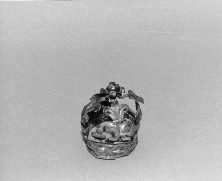 corona da statua, opera isolata - bottega toscana (sec. XVIII)