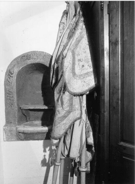 baldacchino processionale - a cielo fluttuante, opera isolata - bottega italiana (sec. XIX)