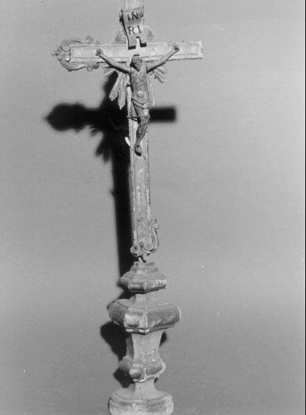 croce d'altare, opera isolata - bottega toscana (inizio sec. XIX)