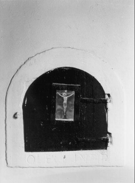 armadietto per oli santi, opera isolata - bottega toscana (sec. XVII)