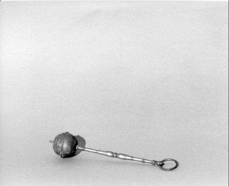 aspersorio, opera isolata - bottega italiana (sec. XIX)