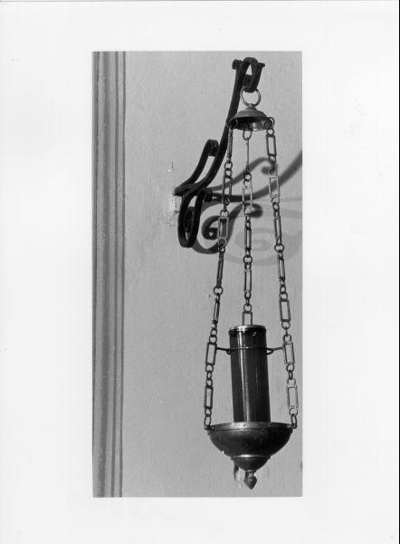 lampada pensile, serie - bottega italiana (sec. XIX)