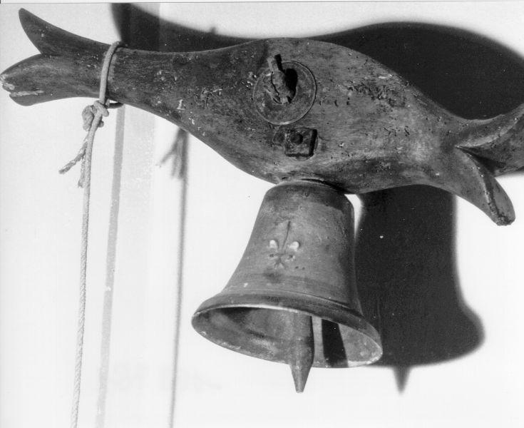 campanella, opera isolata - bottega toscana (fine/inizio secc. XVIII/ XIX)