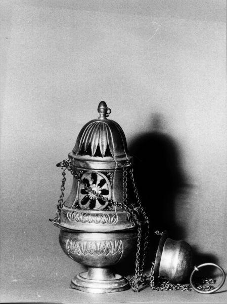 turibolo, opera isolata - manifattura italiana (metà sec. XIX)