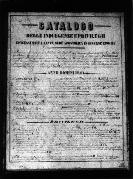 targa, opera isolata - bottega italiana (sec. XIX)