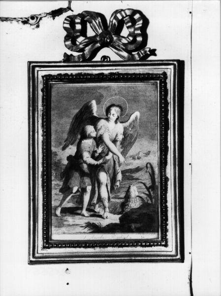Tobia e l'Angelo (incisione, opera isolata) - ambito italiano (prima metà sec. XVIII)