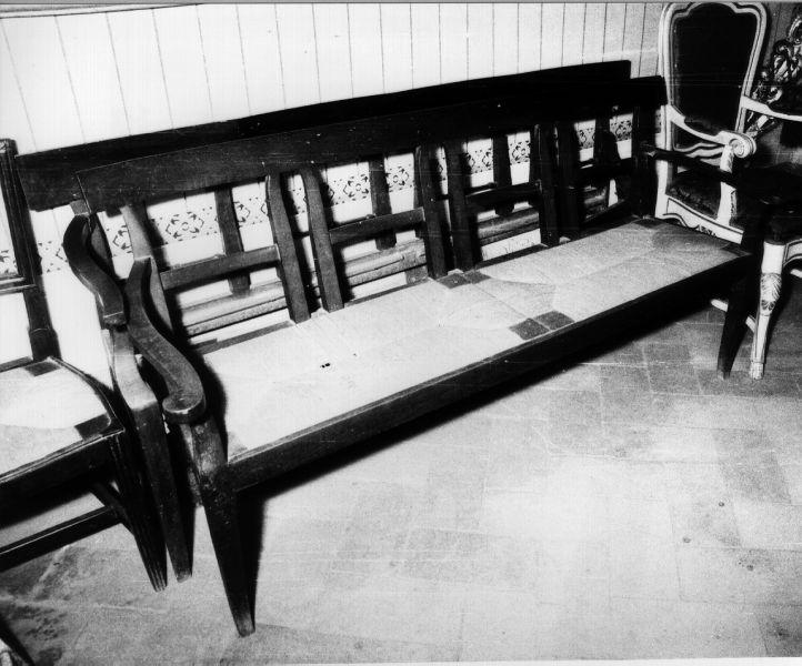 divano, opera isolata - manifattura italiana (fine sec. XIX)