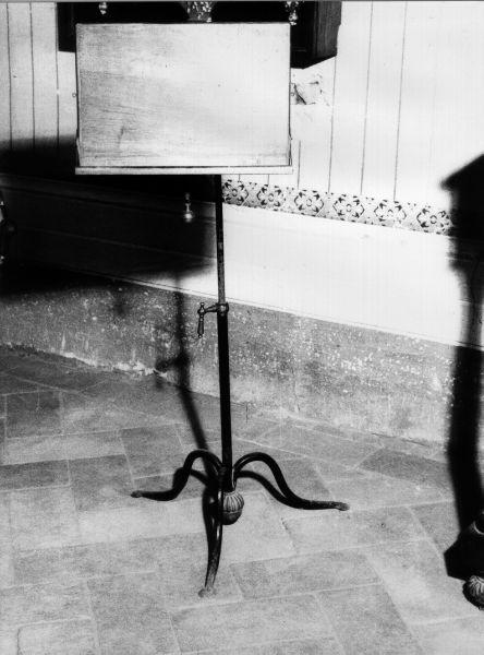 leggio, opera isolata - manifattura italiana (fine sec. XIX)