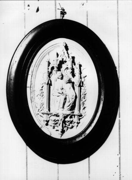 Madonna con Bambino in trono (scultura, opera isolata) - bottega italiana (inizio sec. XIX)