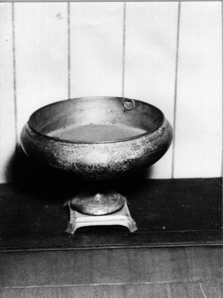 bacile, opera isolata - manifattura italiana (prima metà sec. XIX)