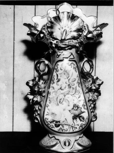 vaso da fiori, serie - manifattura italiana (fine sec. XIX)