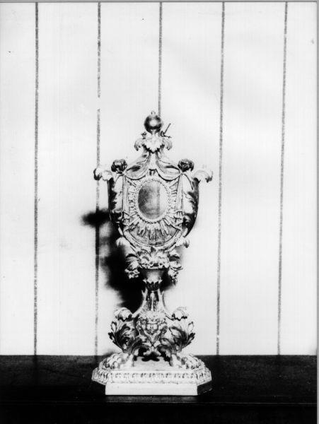 reliquiario - a ostensorio, opera isolata - manifattura toscana (metà sec. XIX)