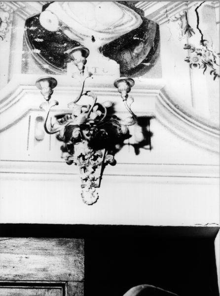 candeliere da parete, serie - manifattura italiana (prima metà sec. XIX)