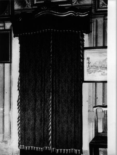 tenda, opera isolata - manifattura italiana (seconda metà sec. XIX)