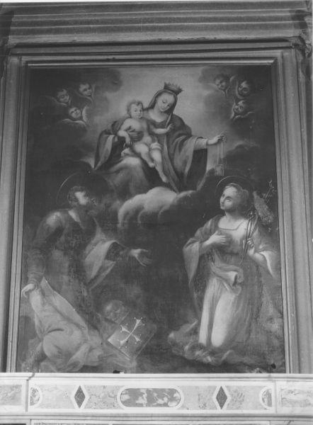 Madonna con Bambino e Santi (dipinto, opera isolata) - ambito toscano (seconda metà sec. XVIII)