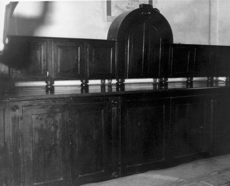 mobile da sacrestia, opera isolata - ambito pisano (sec. XIX)