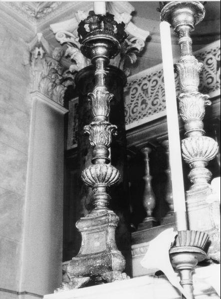 candeliere, serie - manifattura toscana (metà sec. XIX)