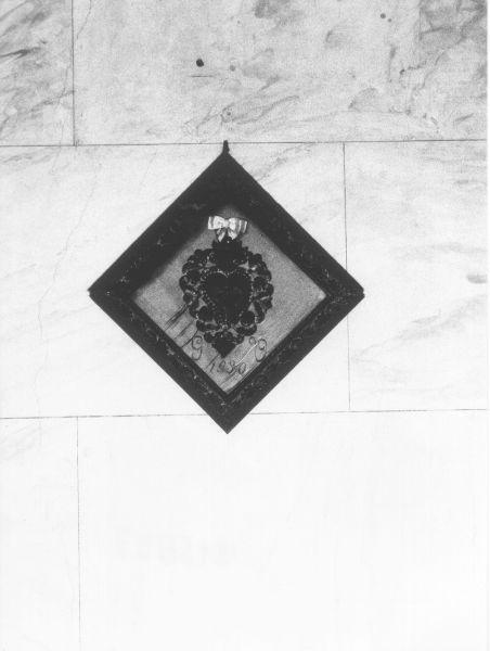 ex voto, opera isolata - manifattura toscana (sec. XX)