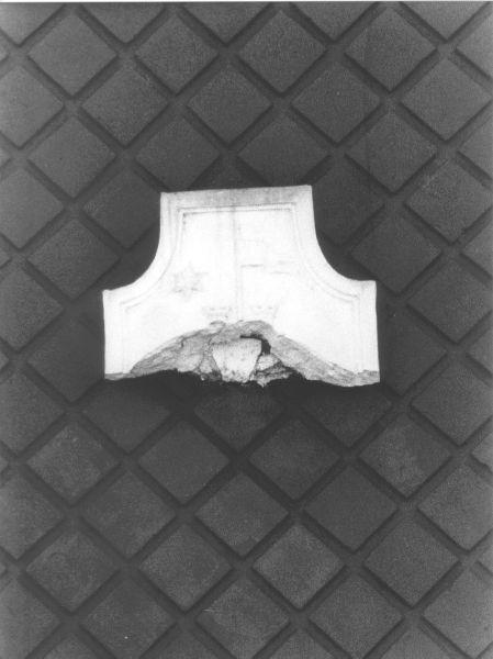 scultura, frammento - manifattura toscana (metà sec. XIX)