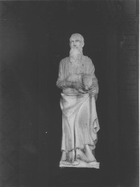 EVANGELISTA (scultura, opera isolata) - manifattura toscana (metà sec. XIX)