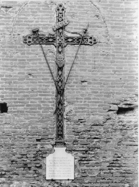 croce della Passione - bottega pisana (seconda metà sec. XIX)