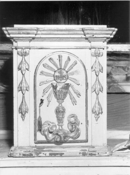 tabernacolo - a tempietto - bottega toscana (seconda metà sec. XVIII)