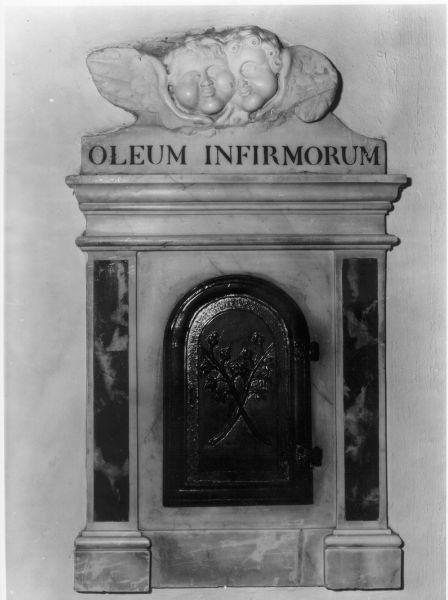 tabernacolo murale, opera isolata - manifattura pisana (sec. XVIII)