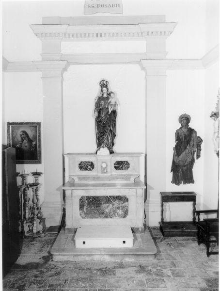 altare, opera isolata - manifattura pisana (sec. XVIII)