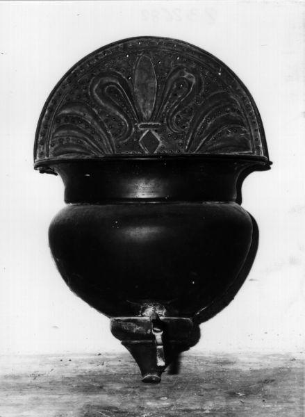 acquamanile, opera isolata - bottega toscana (seconda metà sec. XIX)