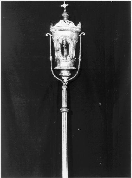 lanterna processionale, serie - bottega italiana (seconda metà sec. XVIII)