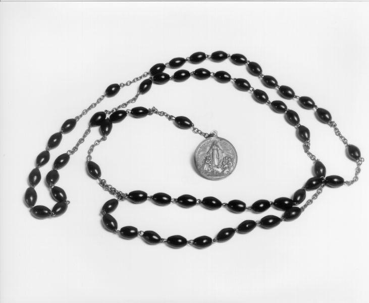 corona del rosario, opera isolata - bottega italiana (sec. XIX)