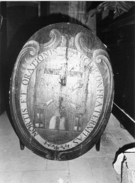 emblema di confraternita, opera isolata - bottega toscana (sec. XIX)