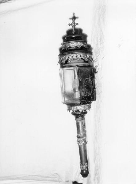 lanterna processionale, serie - bottega toscana (inizio sec. XX)