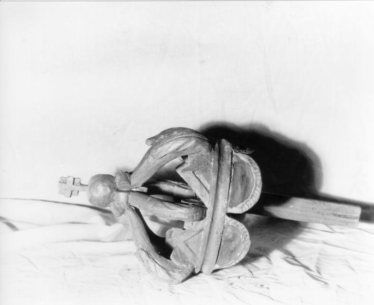 corona, frammento - bottega toscana (sec. XIX)