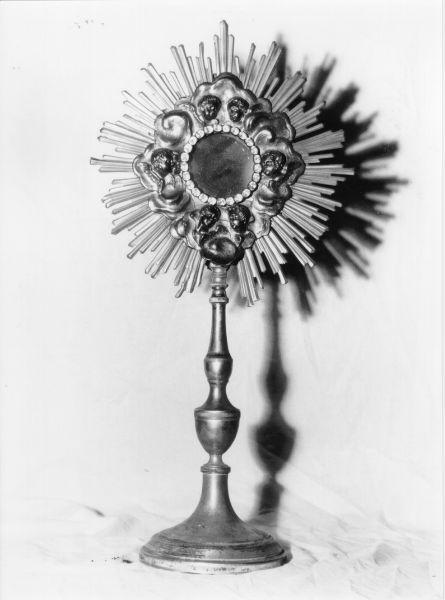 ostensorio - a raggiera, opera isolata - bottega toscana (sec. XIX)