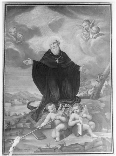 San Benedetto (dipinto) di Piccioli Pietro (sec. XIX)