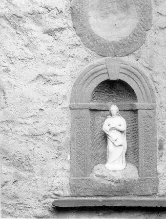 MARIA VERGINE (statuetta) - ambito apuano (secc. XVIII/ XIX)