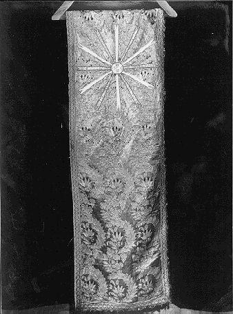 velo omerale - manifattura italiana (sec. XVIII)