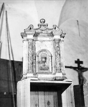 tabernacolo - a tempietto - bottega toscana (secc. XVIII/ XIX)