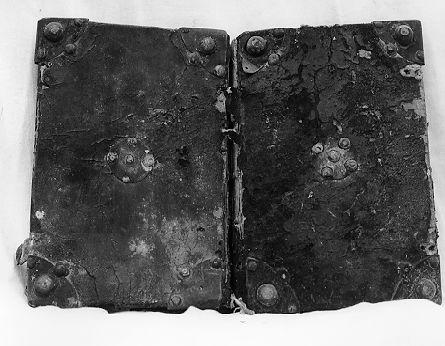 coperta di libro - bottega italiana (sec. XVIII)