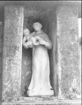 SANT'ANTONIO DA PADOVA (statuetta) - ambito apuoversiliese (sec. XVII)