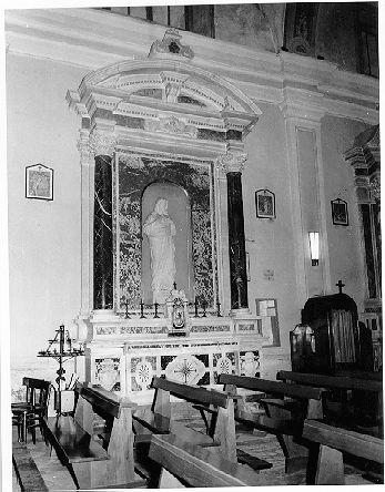 altare - bottega italiana (fine/inizio secc. XVII/ XVIII)