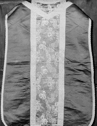 paramento liturgico - manifattura italiana (inizio sec. XIX)