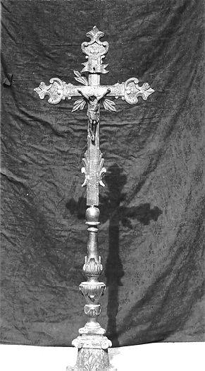 croce d'altare - bottega toscana (fine/inizio secc. XVIII/ XIX)