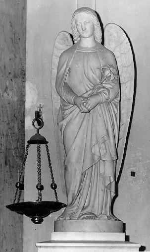 SAN GABRIELE ARCANGELO (statua) - bottega italiana (sec. XIX)