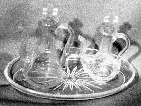 servizio di ampolline - bottega toscana (sec. XX)